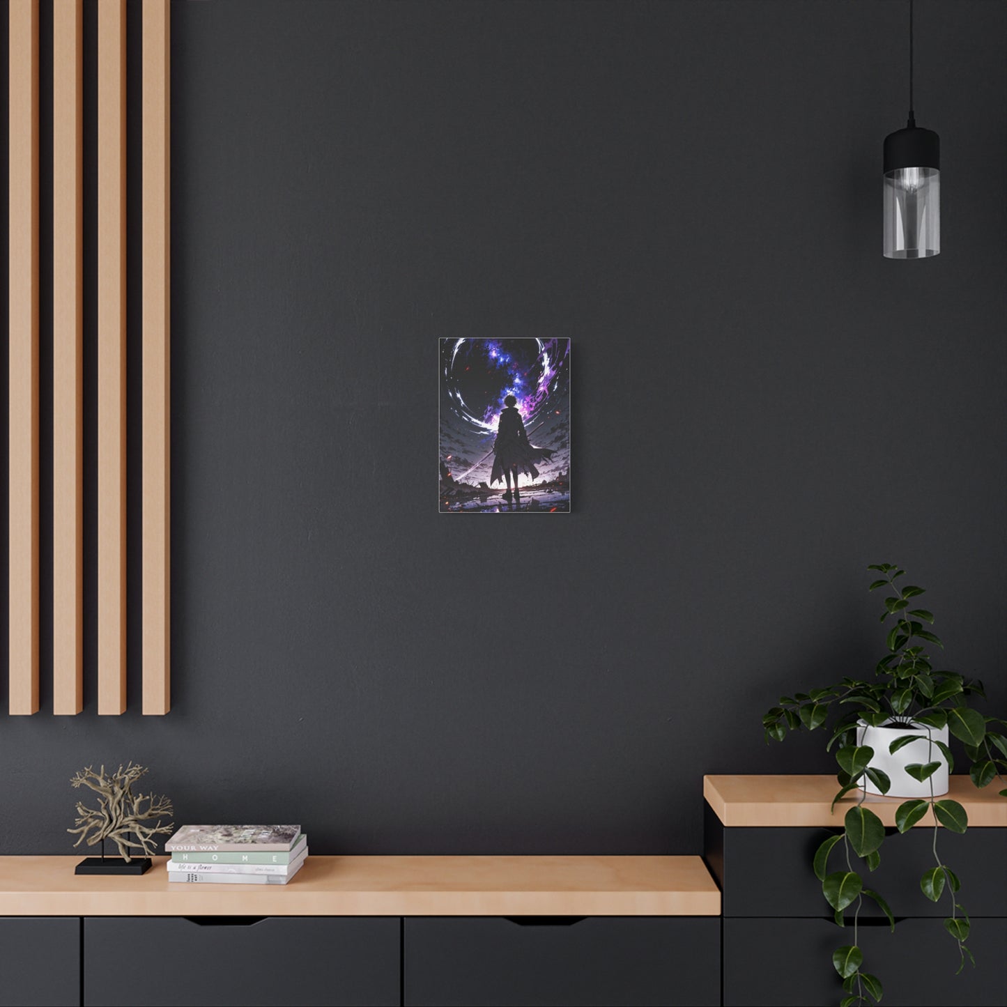 Anime Wall Canvas - Lone Warrior