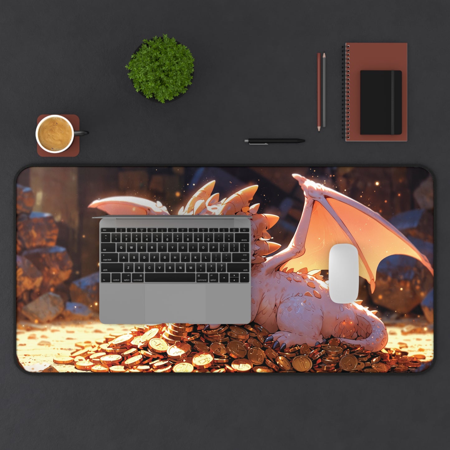 Anime Desk Mat - Fantasy Baby Dragon