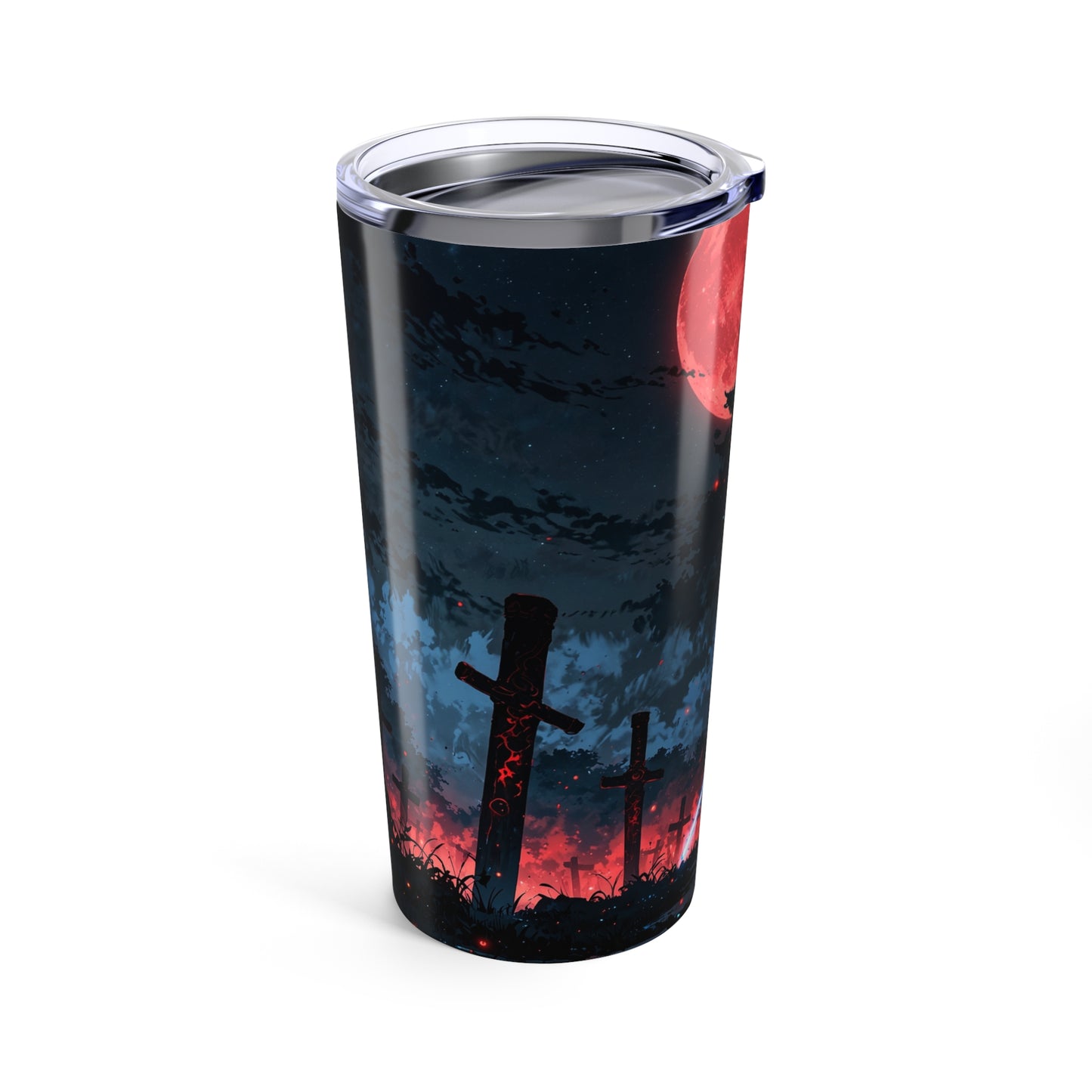 Tumbler 20oz - Dark Fantasy Anime Samurai