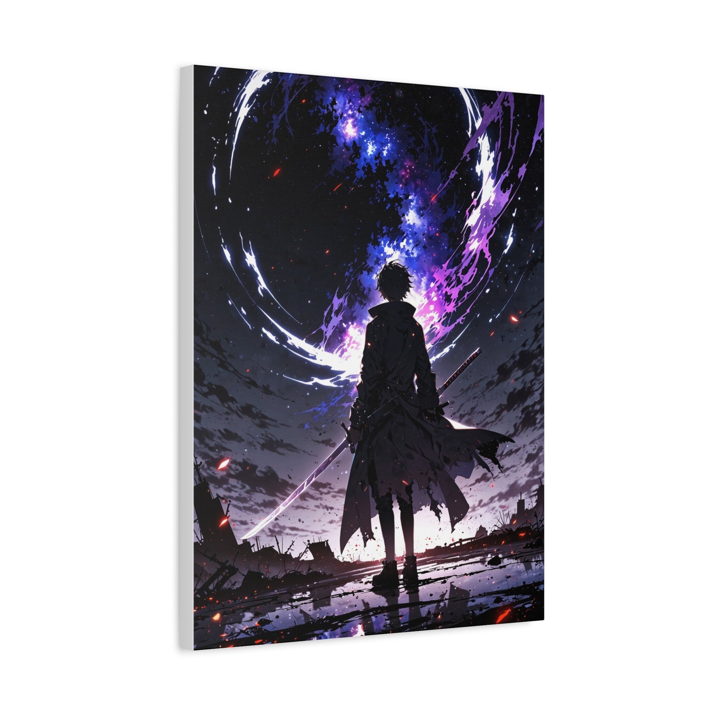 Anime Wall Canvas - Lone Warrior