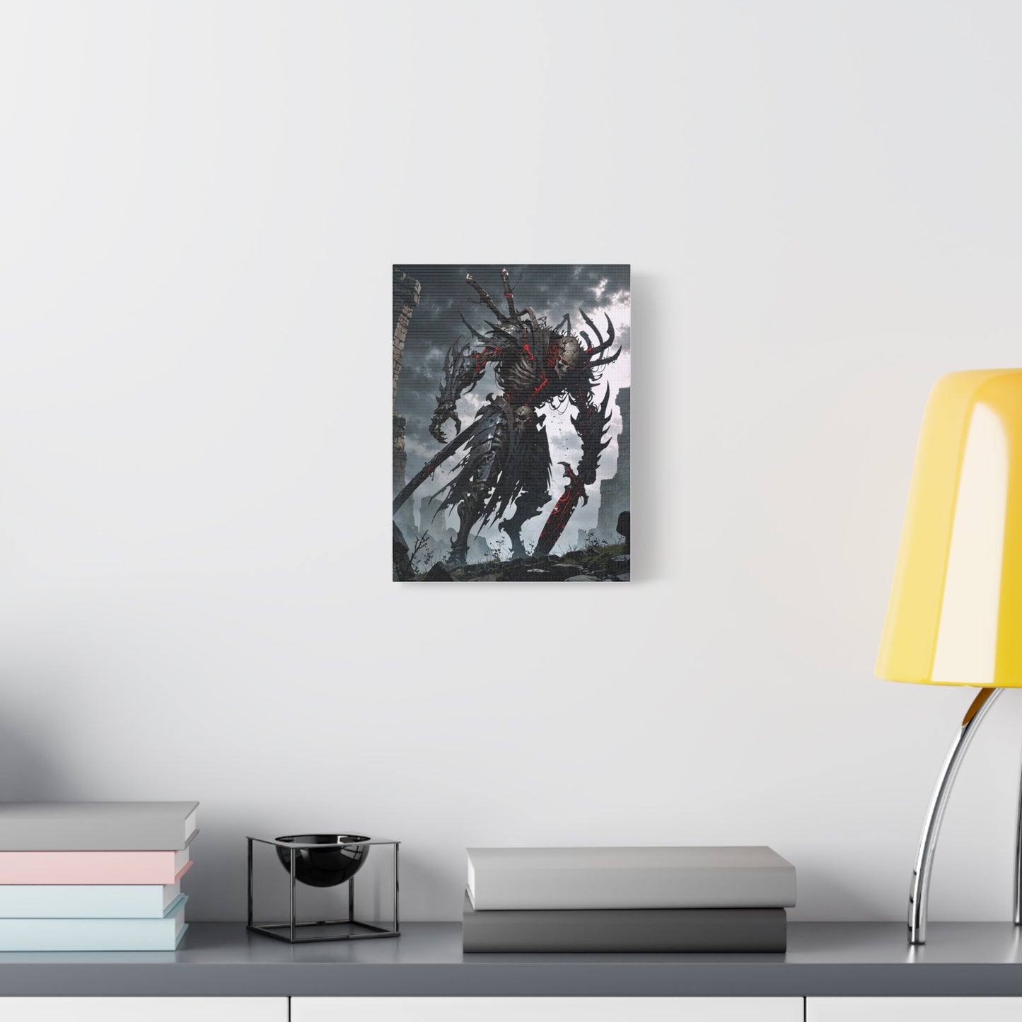 Anime Wall Canvas - Undead Warlord