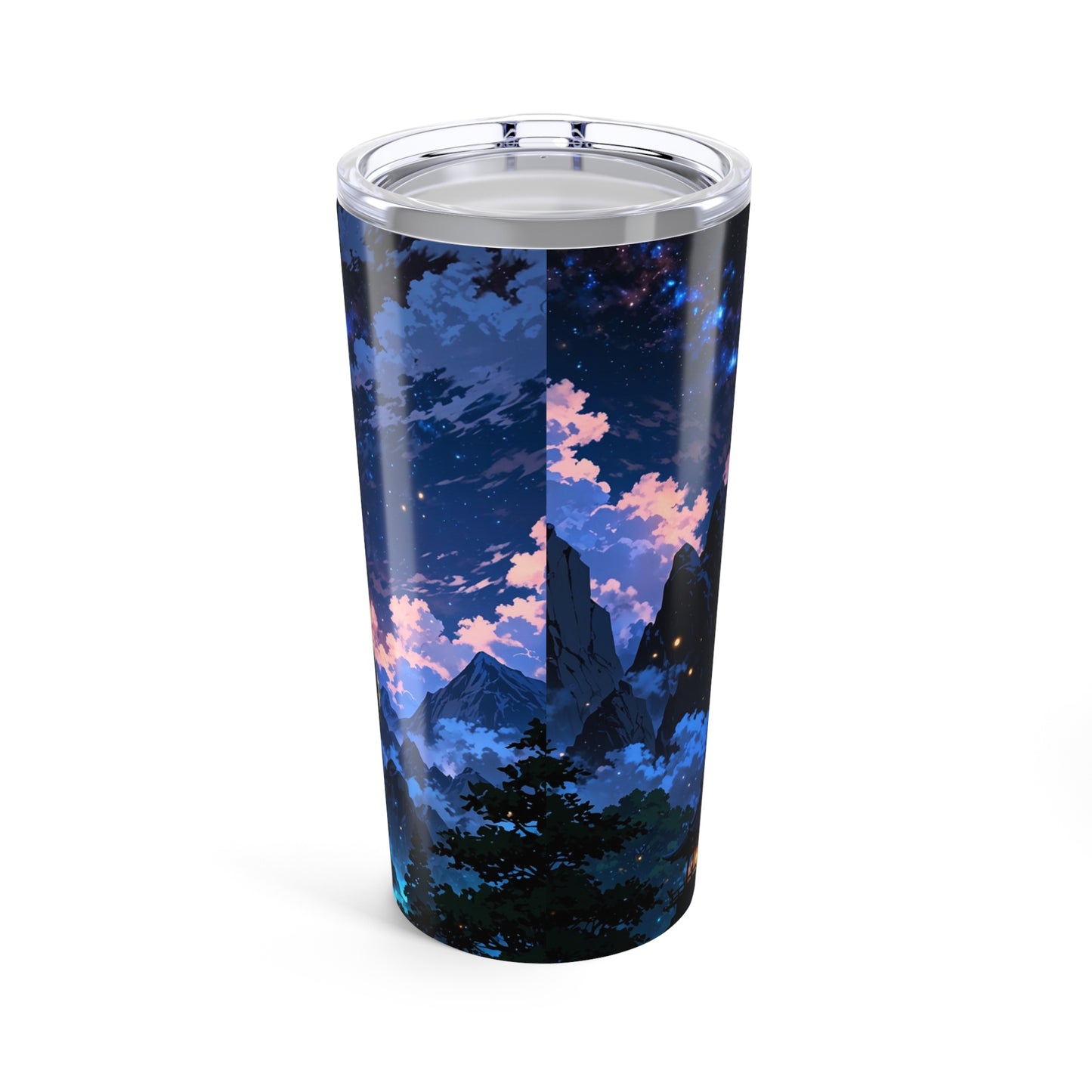 20oz Tumbler - Fantasy Golden Anime Dragon