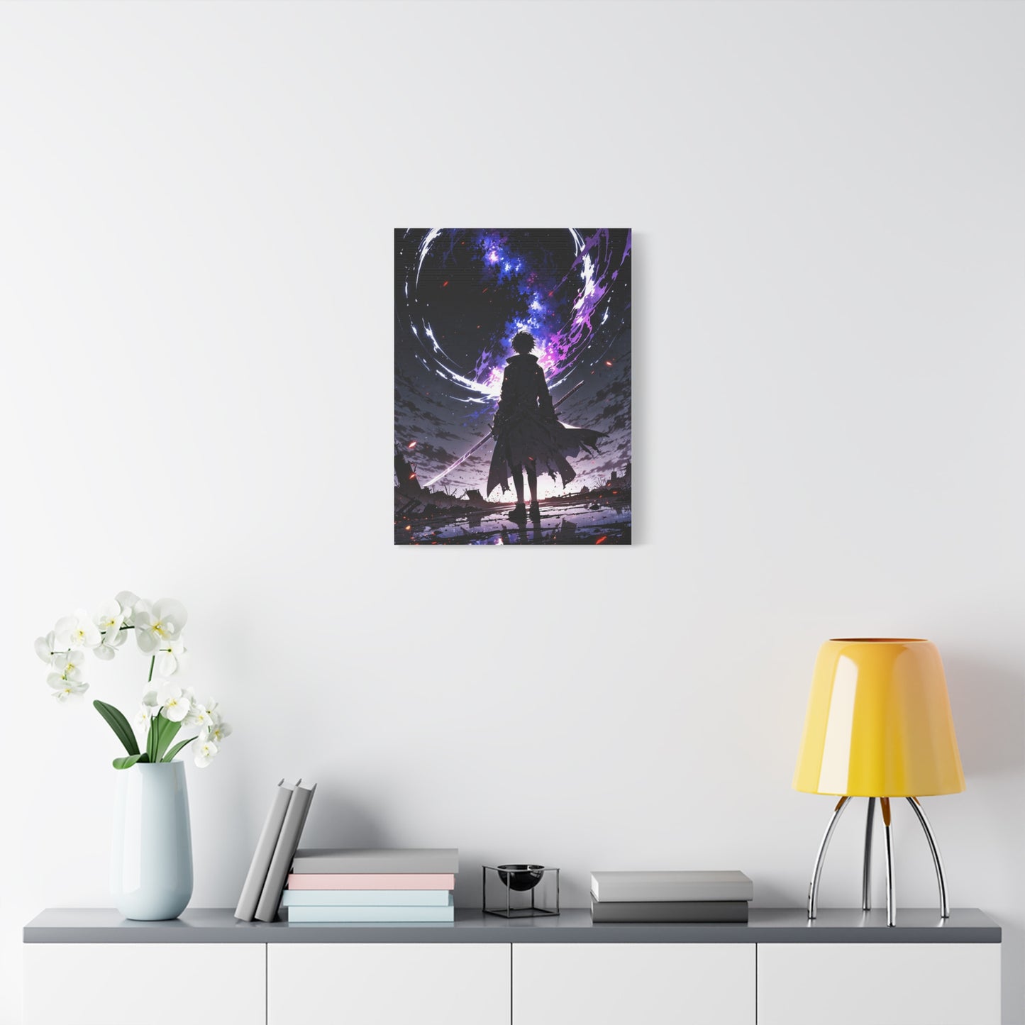 Anime Wall Canvas - Lone Warrior