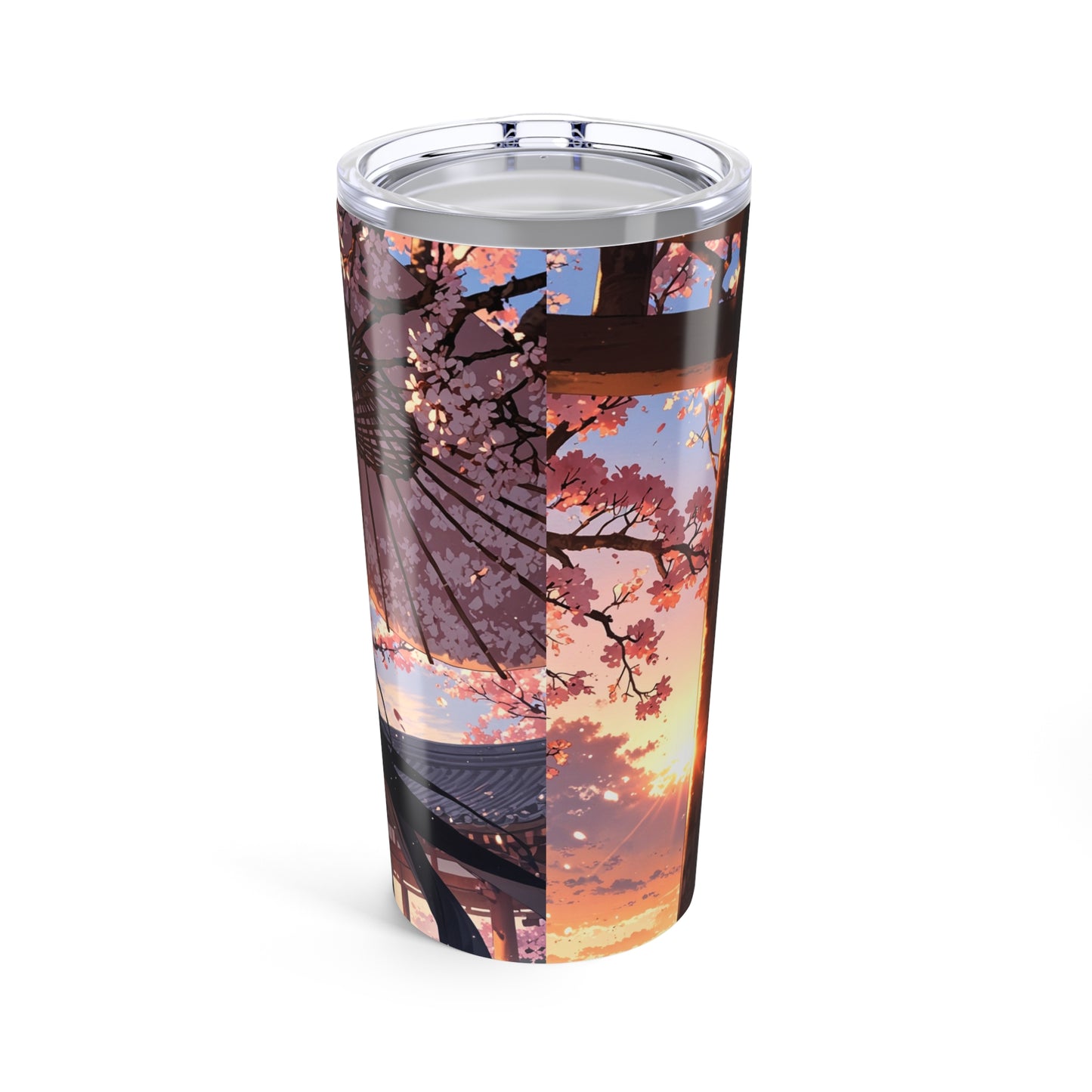Tumbler 20oz - Elegant Anime Sakura Kimono