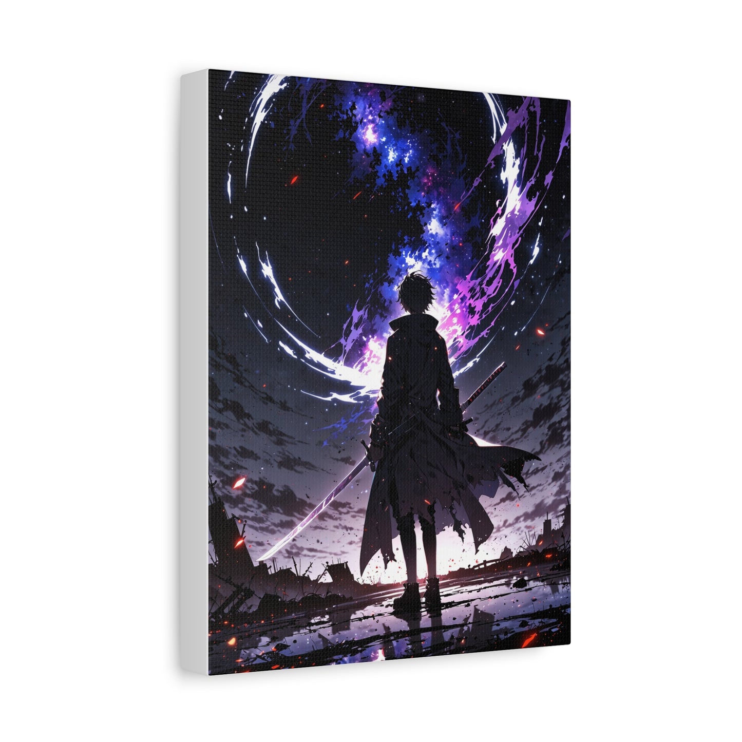 Anime Wall Canvas - Lone Warrior