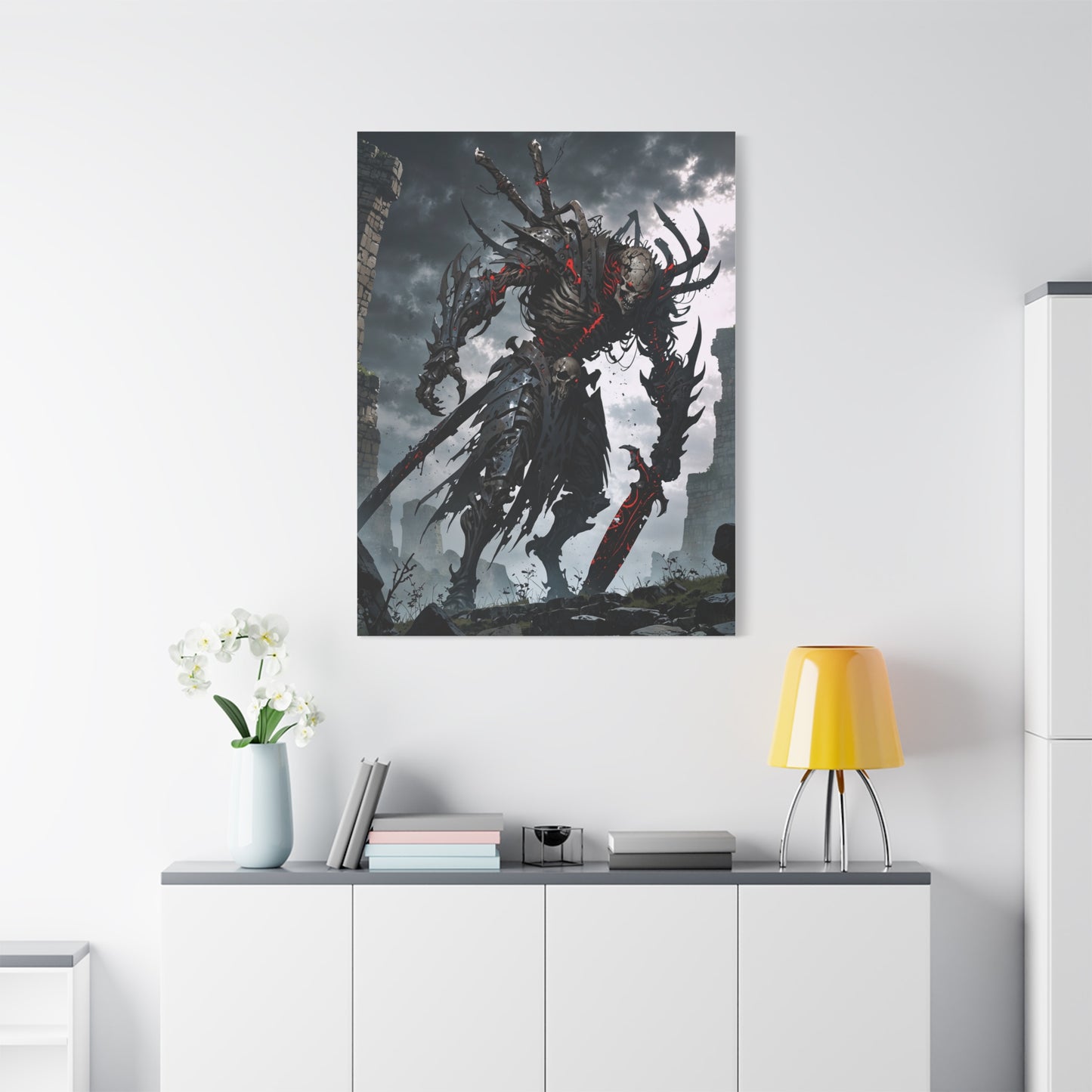 Anime Wall Canvas - Undead Warlord