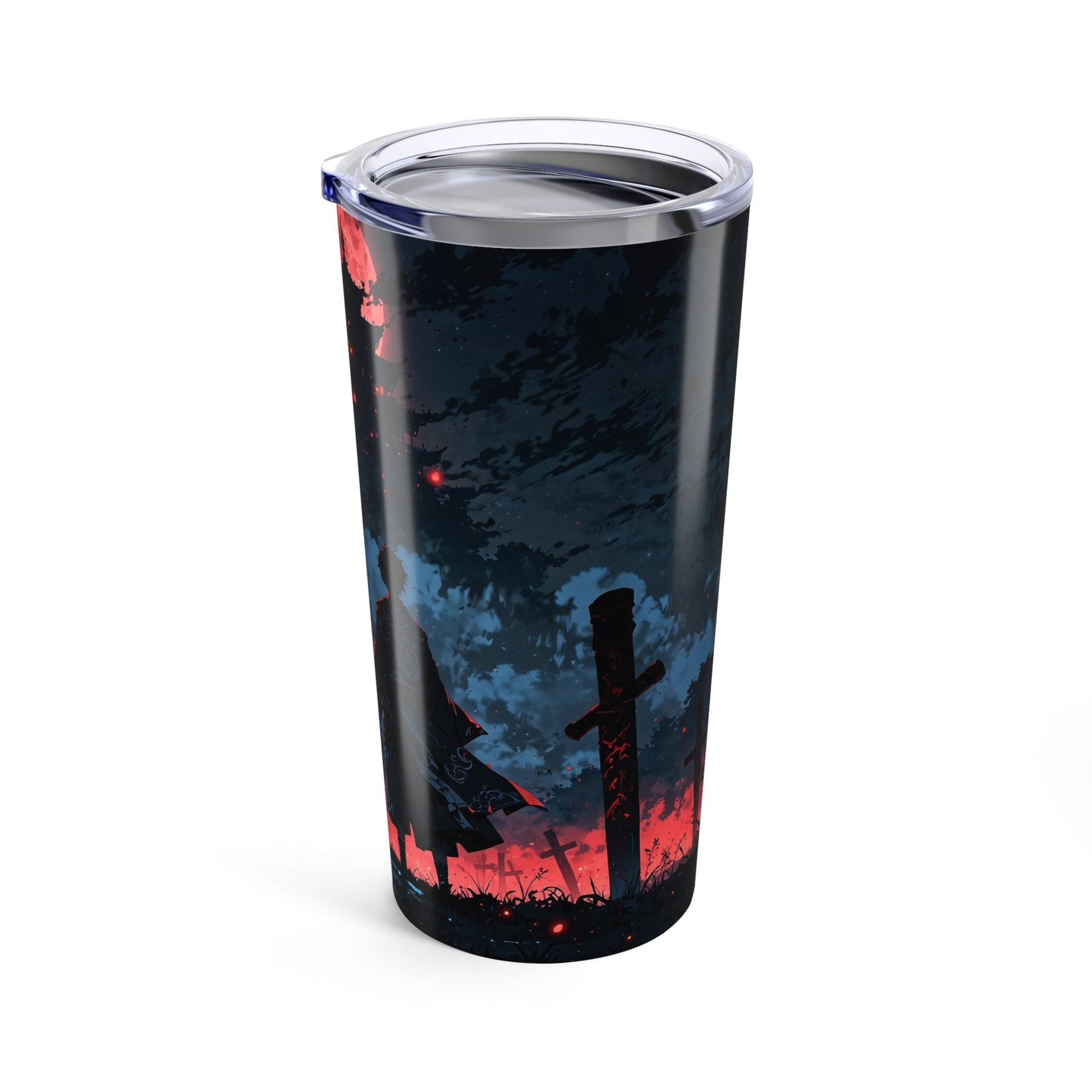 Tumbler 20oz - Dark Fantasy Anime Samurai