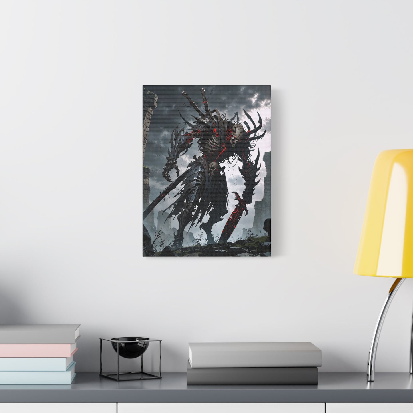 Anime Wall Canvas - Undead Warlord