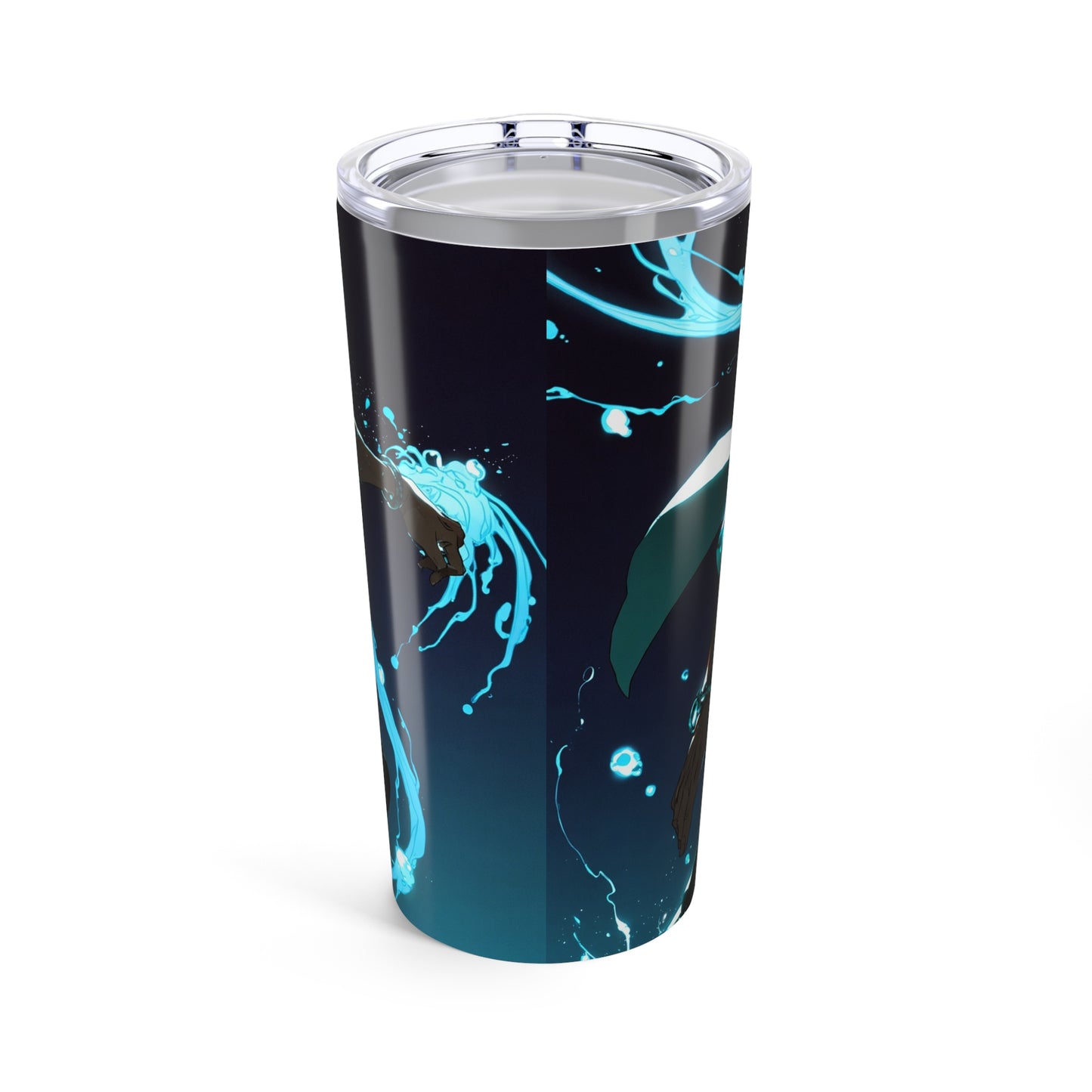 Tumbler 20oz - Anime Martial Artist Pirate Design