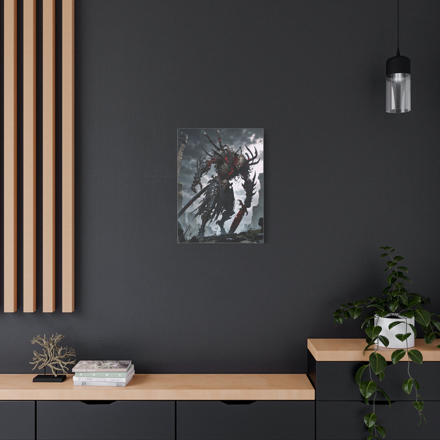 Anime Wall Canvas - Undead Warlord