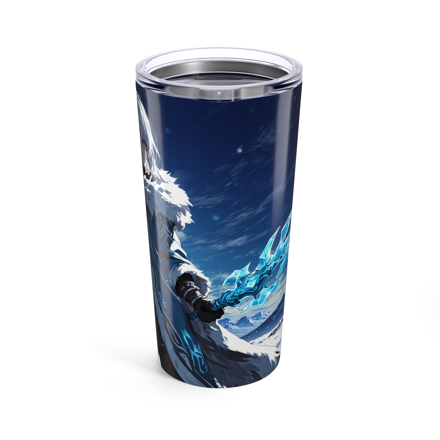 Tumbler 20oz - Anime Warrior Princess Fantasy Art Mug