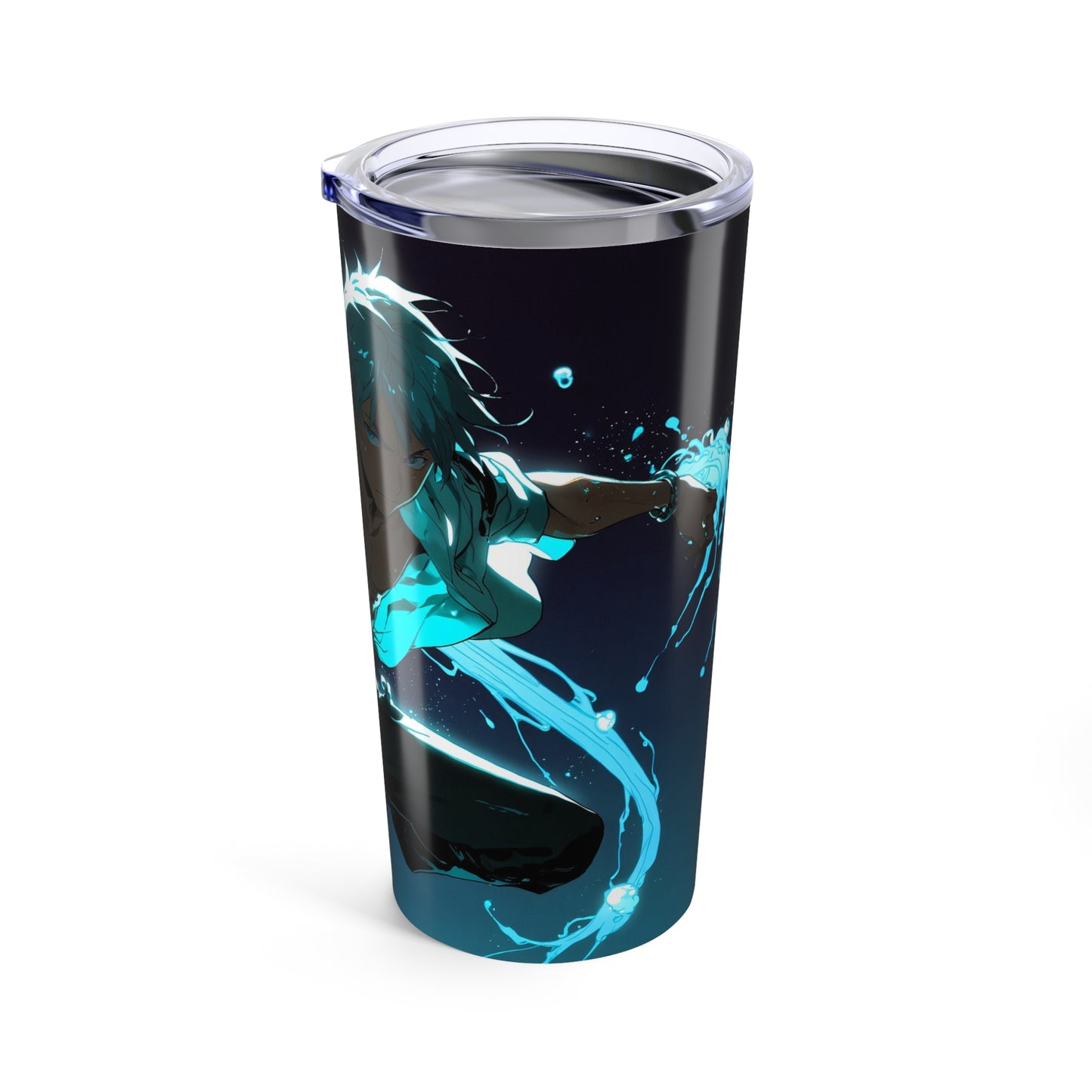 Tumbler 20oz - Anime Martial Artist Pirate Design