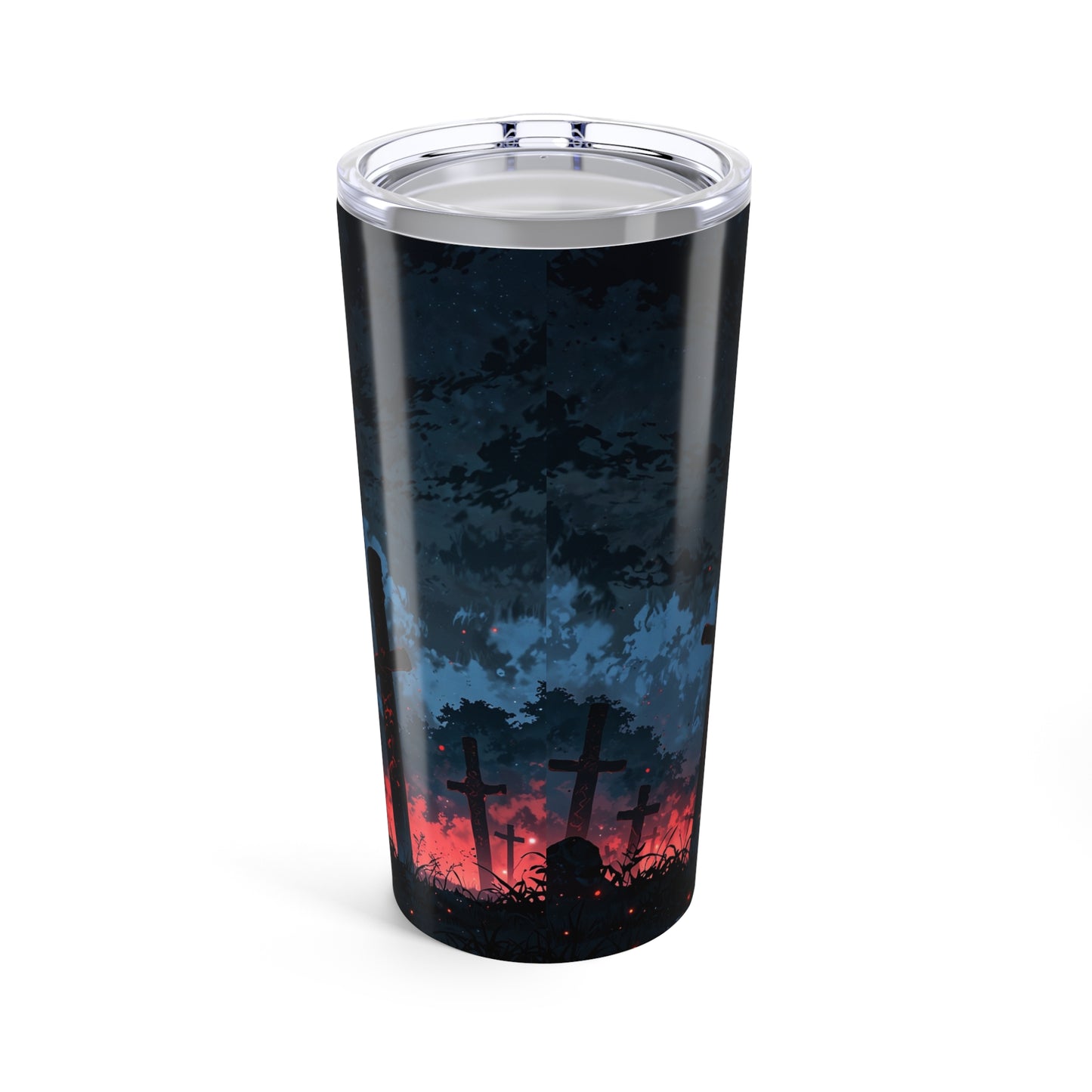 Tumbler 20oz - Dark Fantasy Anime Samurai