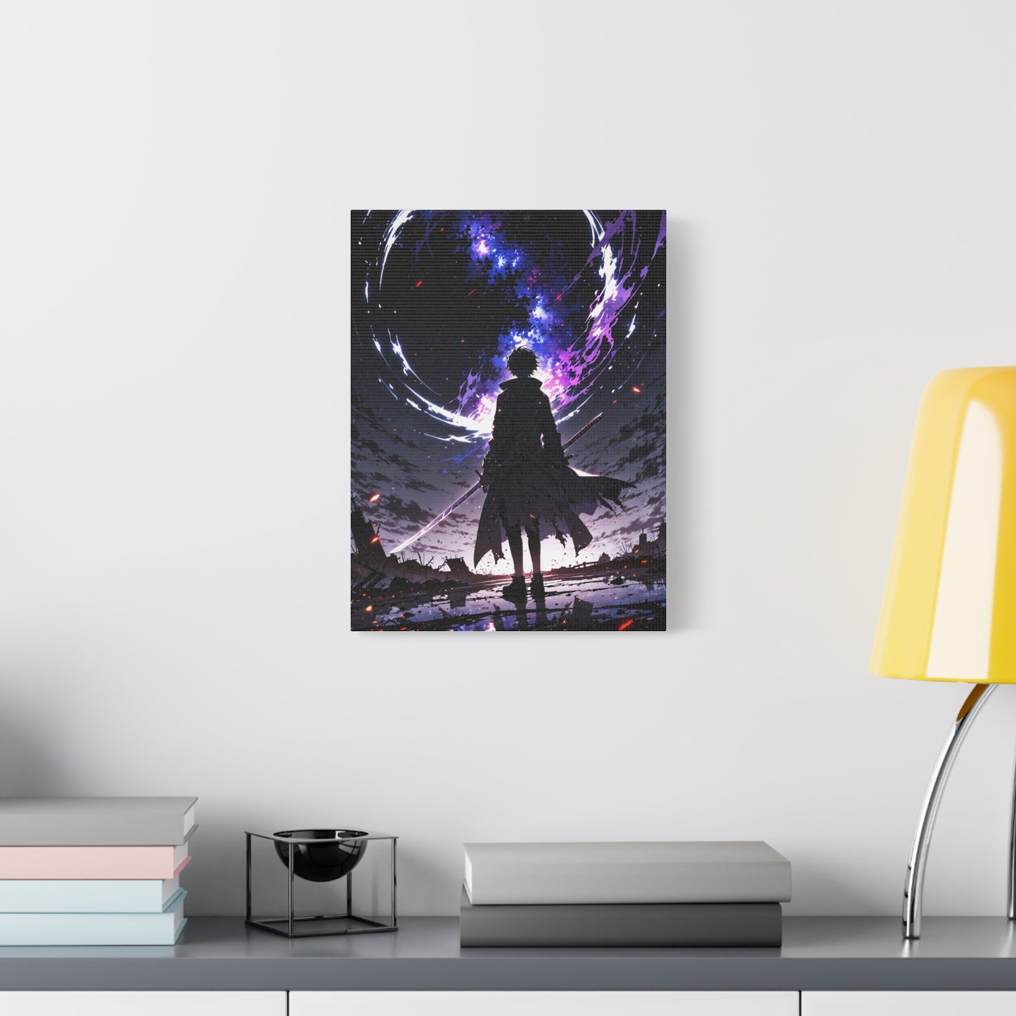 Anime Wall Canvas - Lone Warrior