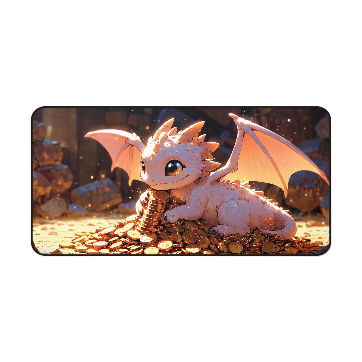 Anime Desk Mat - Fantasy Baby Dragon