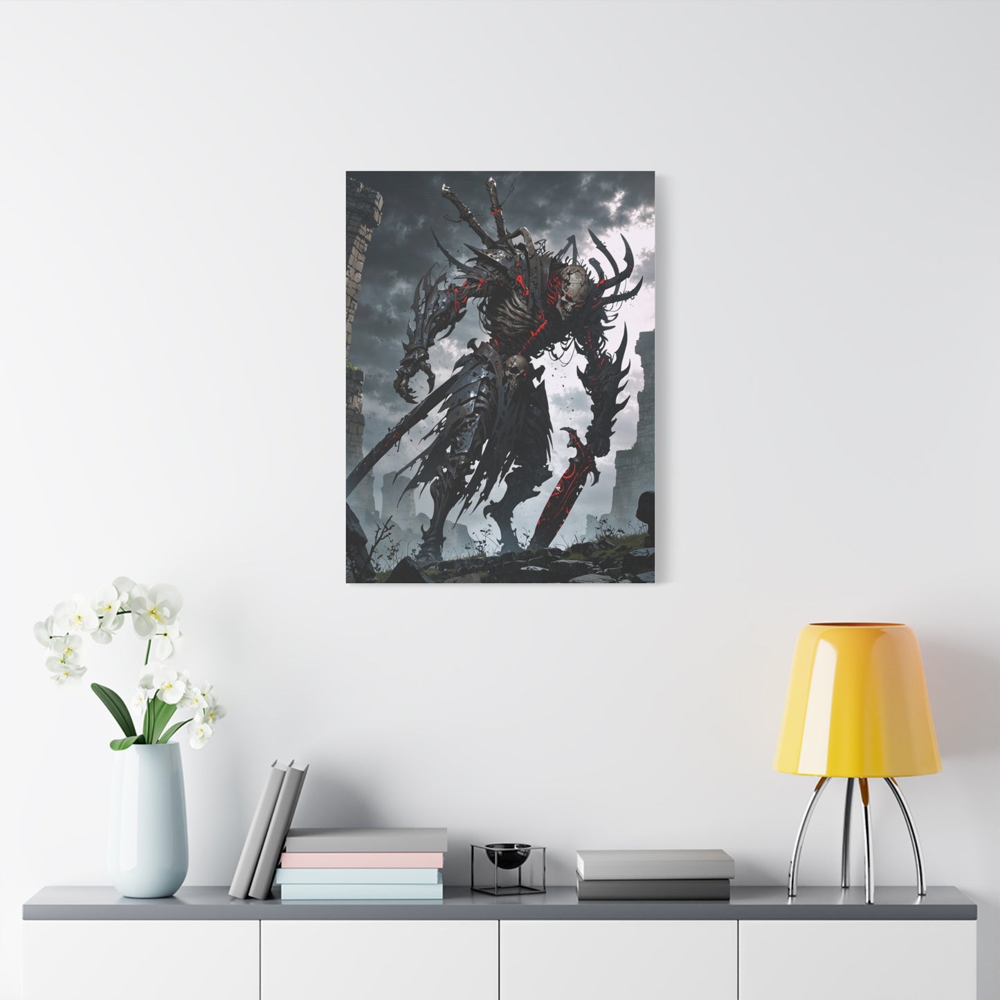 Anime Wall Canvas - Undead Warlord