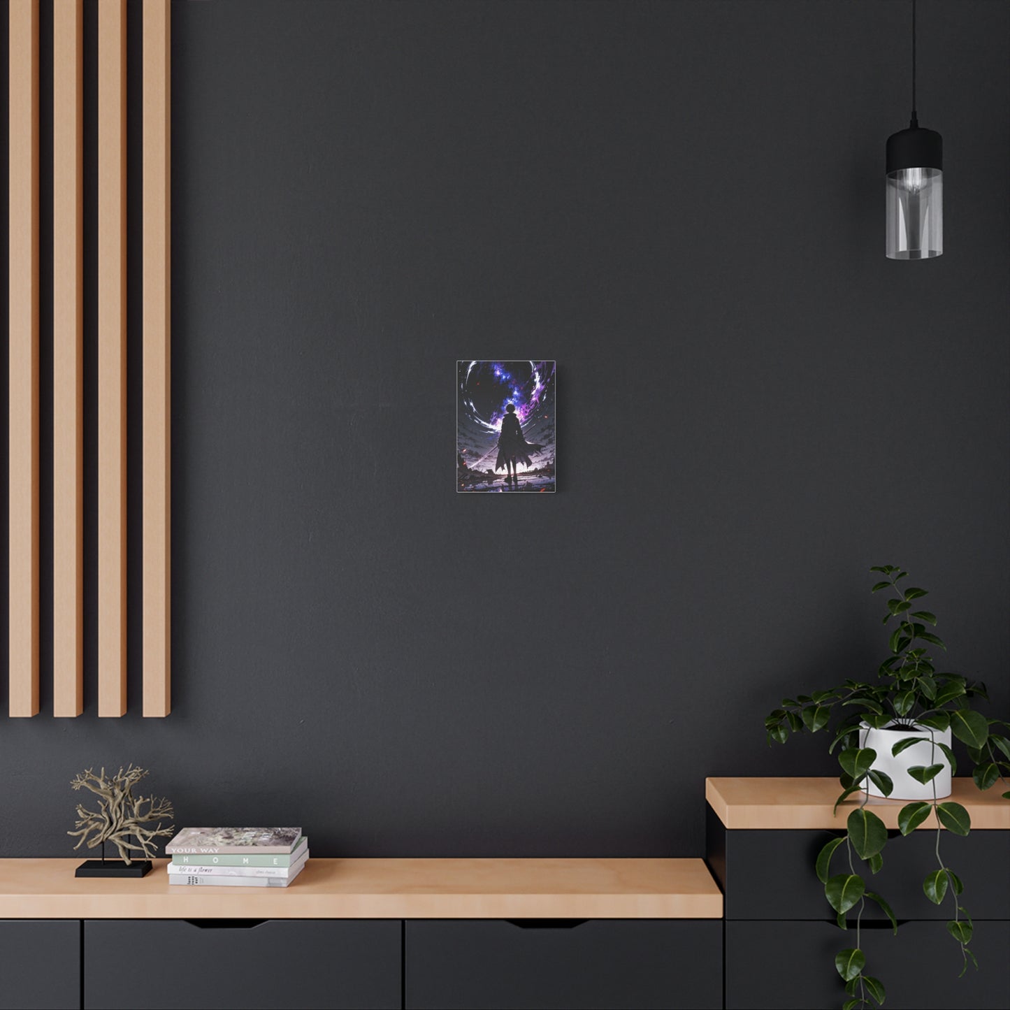 Anime Wall Canvas - Lone Warrior