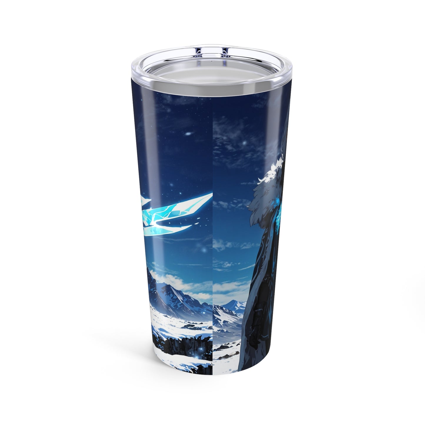 Tumbler 20oz - Anime Warrior Princess Fantasy Art Mug