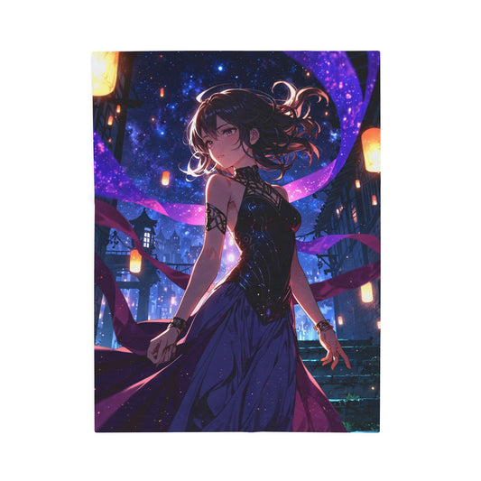 Anime Plush Blanket - Celestial Sorceress