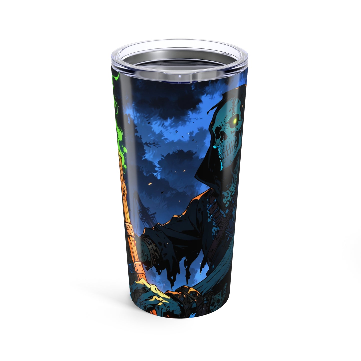 Tumbler 20oz - Anime Ghostly Skeleton Pirate