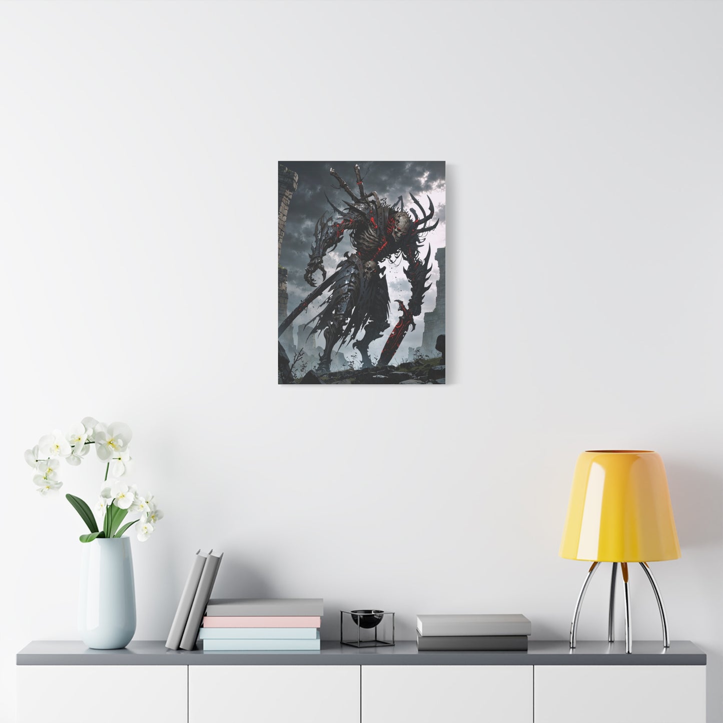 Anime Wall Canvas - Undead Warlord